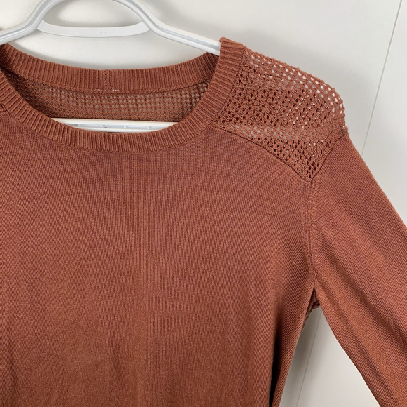 lululemon athletica Rust Crew Neck Sweater - Picture 4 of 6